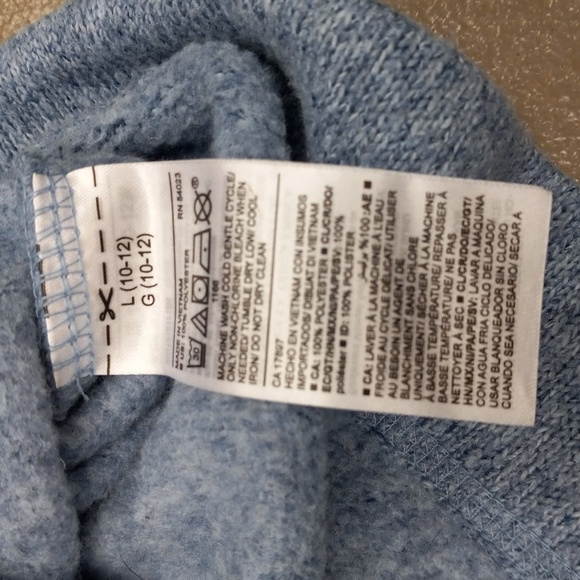 OLD NAVY BLUE, 1 BUTTON SWEATER - Picture 5 of 10